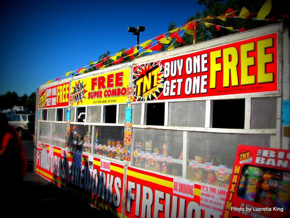 TNT Fireworks Stand supporting the Toy Project
