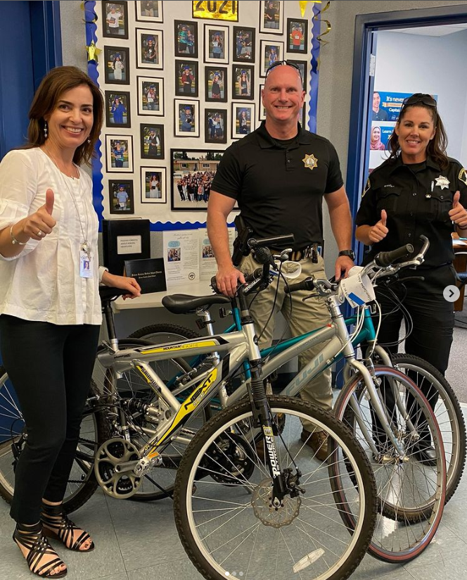 Folsom Cordova Adult School accepting bike donation for refugee transportation.