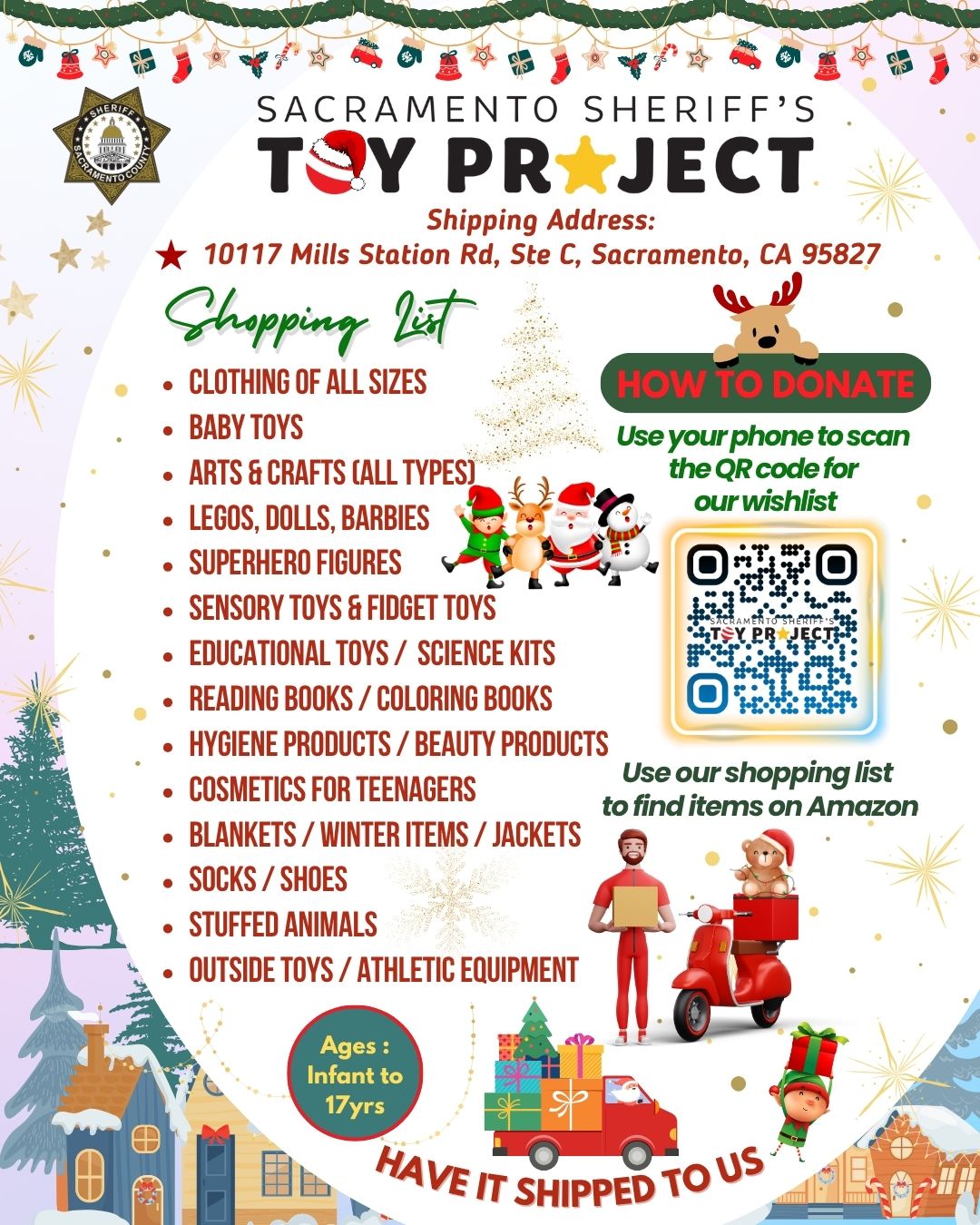 2025 TOY DRIVE _ AMAZON Wish List